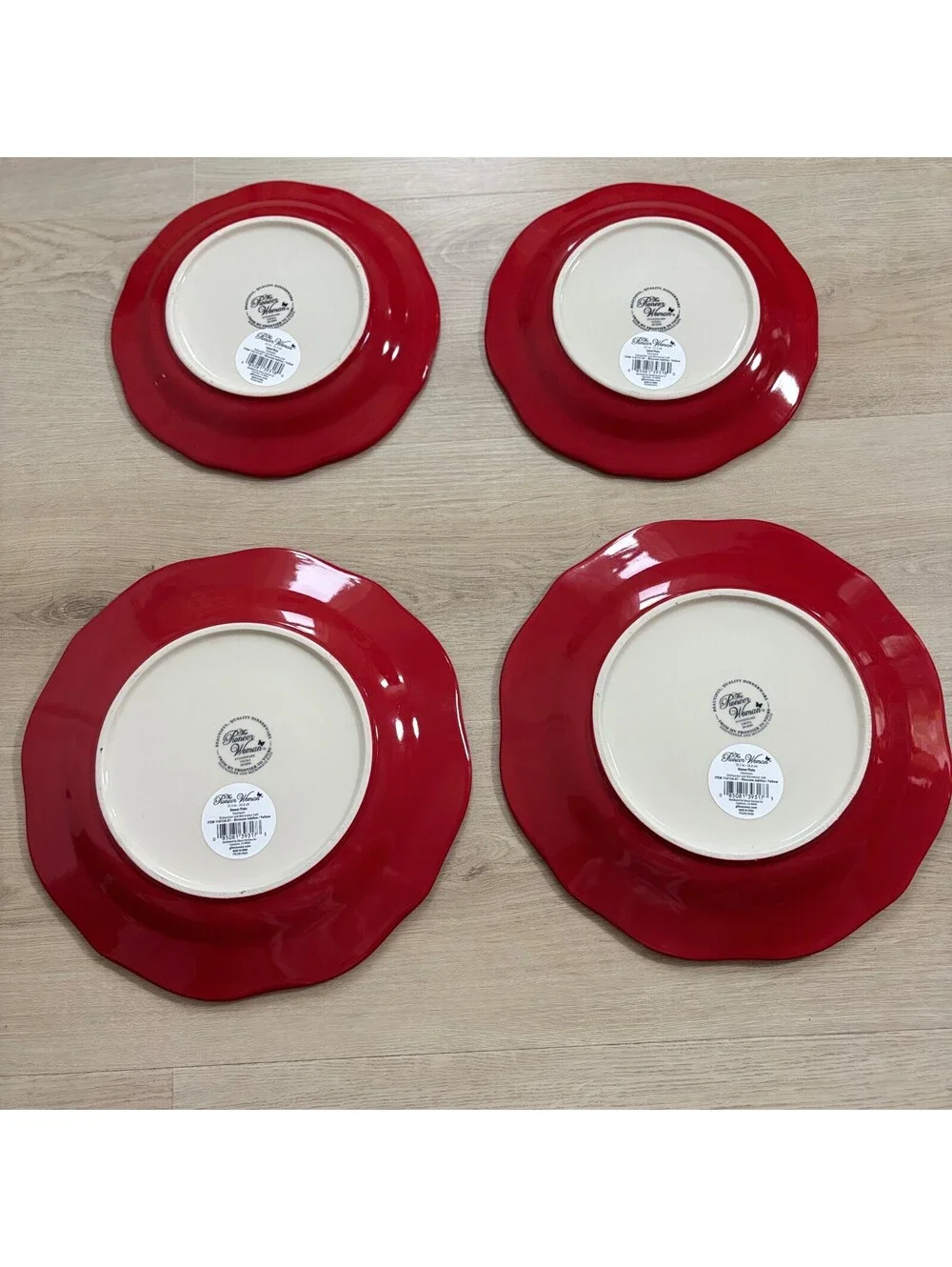 (4) Pioneer Woman NWT Blossom Jubilee Set of 2 Dinner Plates & 2 Salad Plates